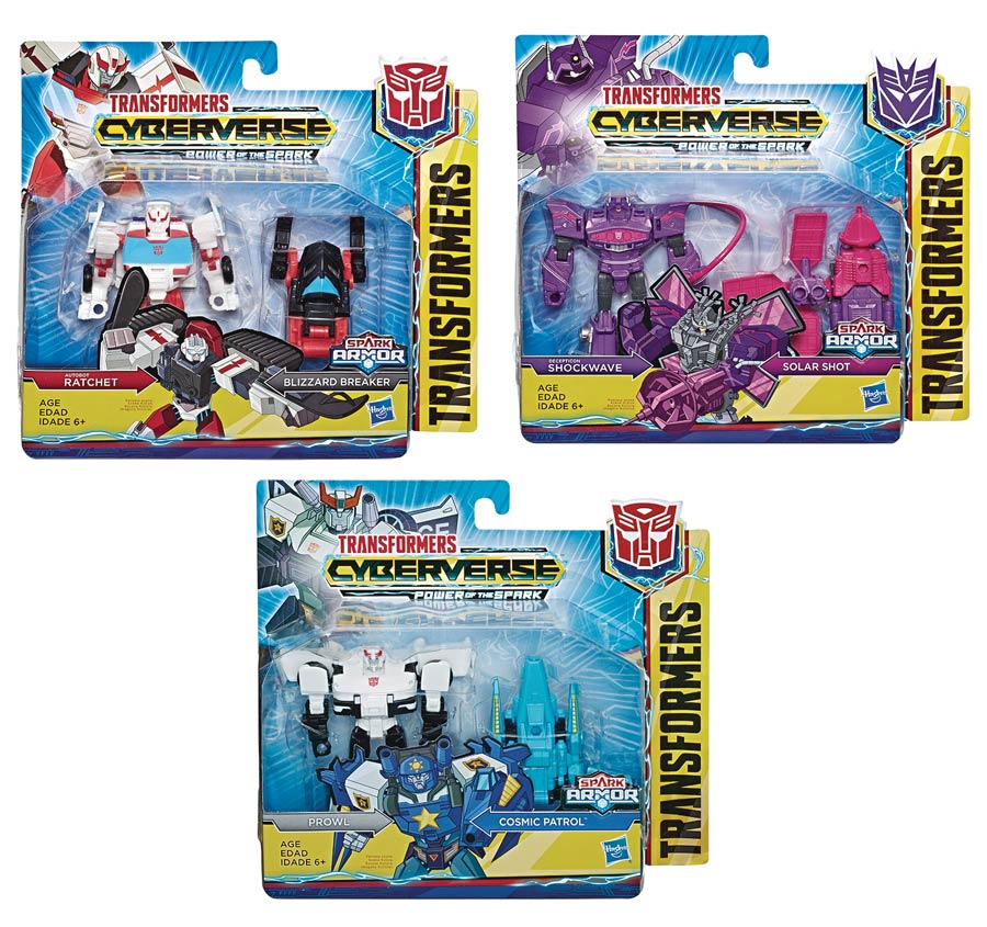 Transformers Cyberverse Spark Armor Action Figure Assortment Case 202002