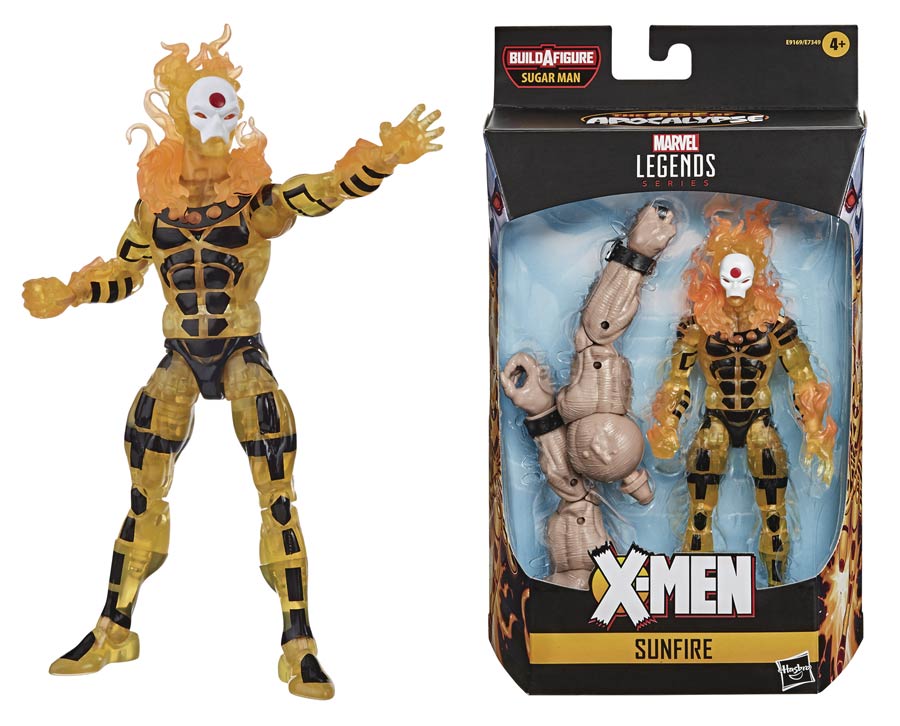 X-Men Legends 6-Inch Sunfire Action Figure Case