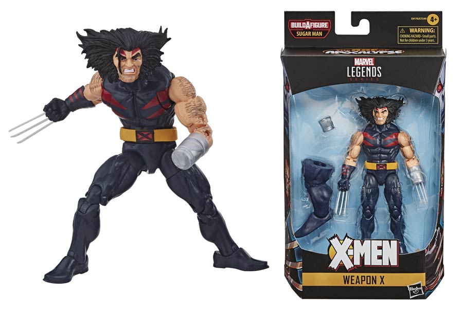 X-Men Legends 6-Inch Weapon X Action Figure Case