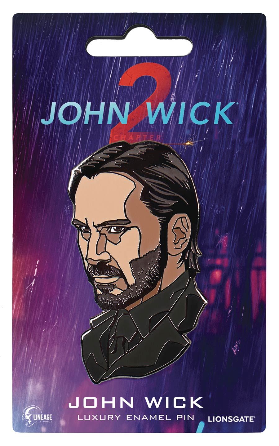 John Wick Enamel Pin - John Wick 2 Head