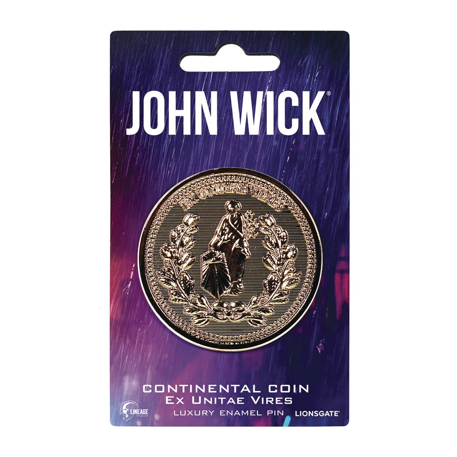 John Wick Enamel Pin - Continental Coin