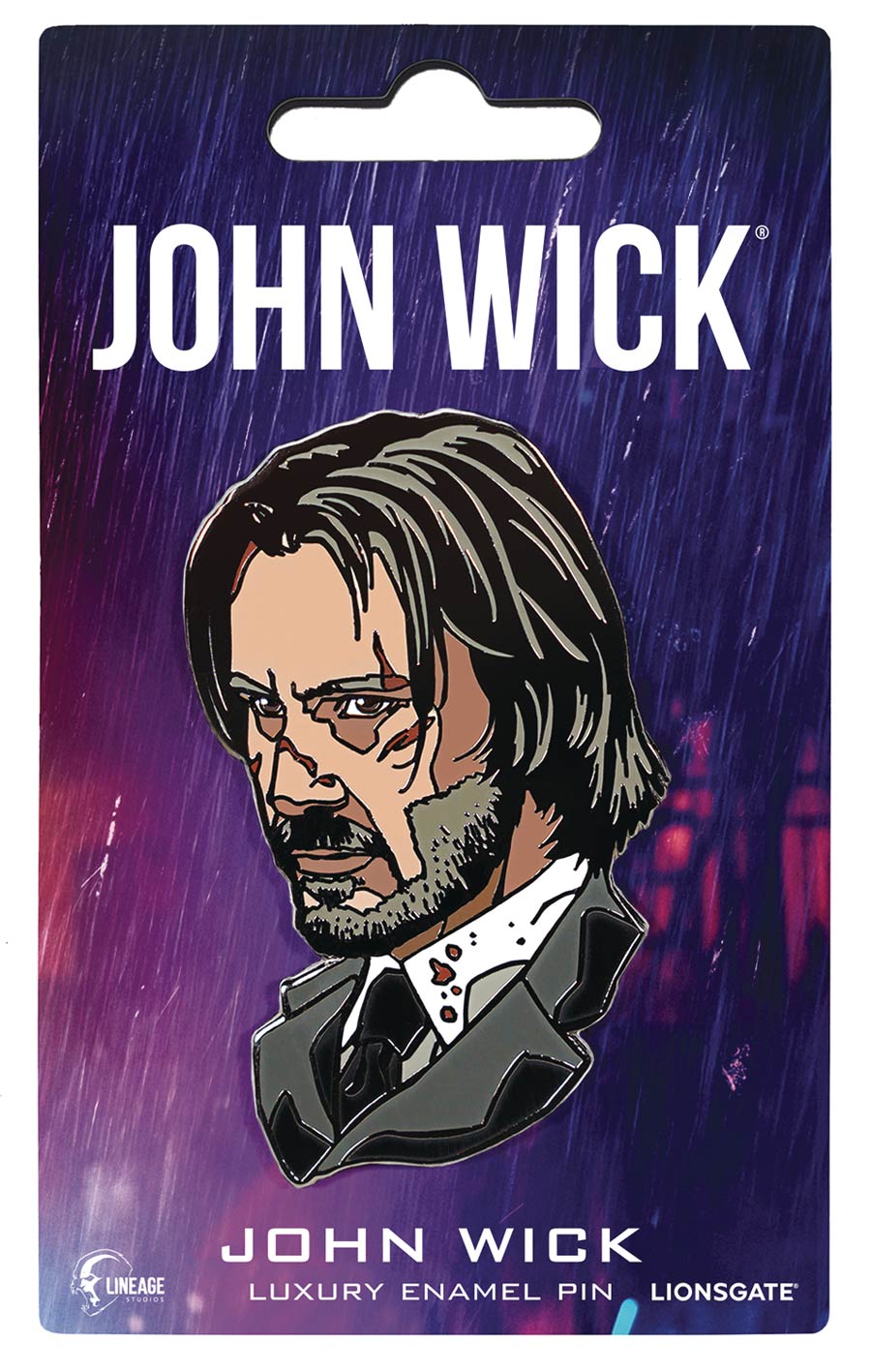 John Wick Enamel Pin - John Wick Head