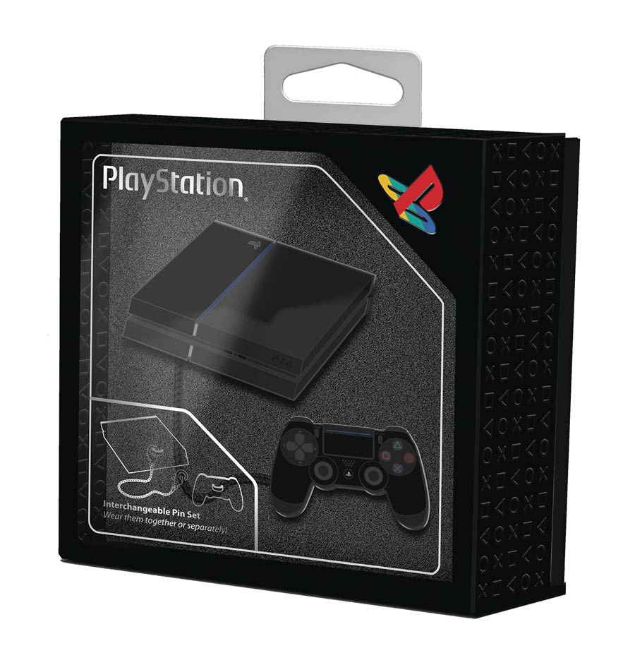 Playstation Collection Enamel Pin - Playstation 4