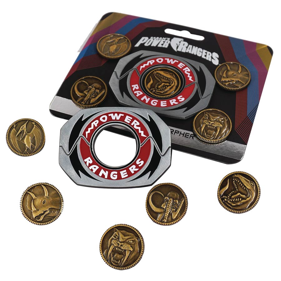 Power Rangers Legacy Morpher Pin Set 5-Piece Assortment Case