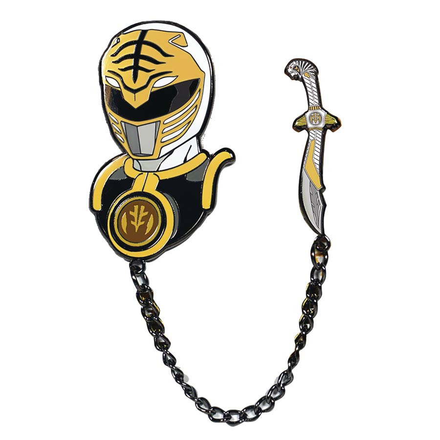 Power Rangers Enamel Pin - White Ranger