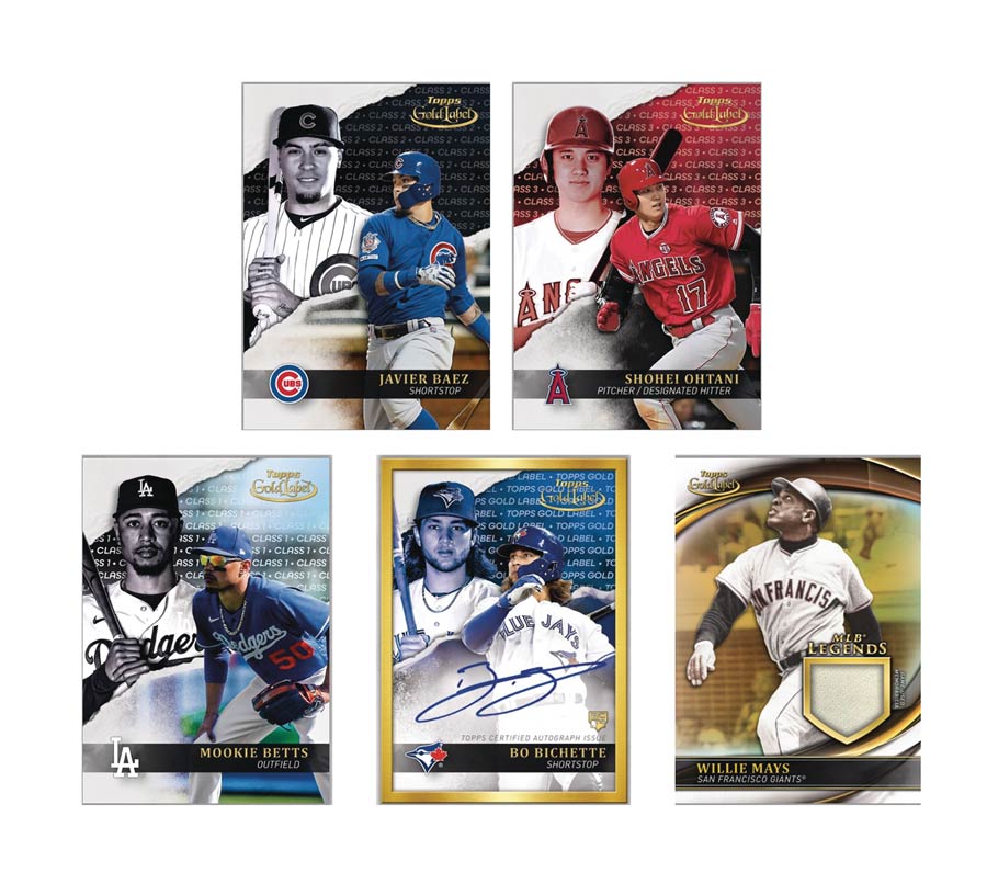 Topps 2020 Gold Label Baseball Trading Cards Box