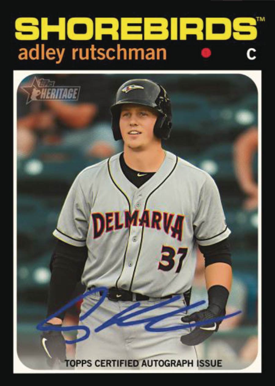 Topps 2020 Heritage Minor League Baseball Trading Cards Box