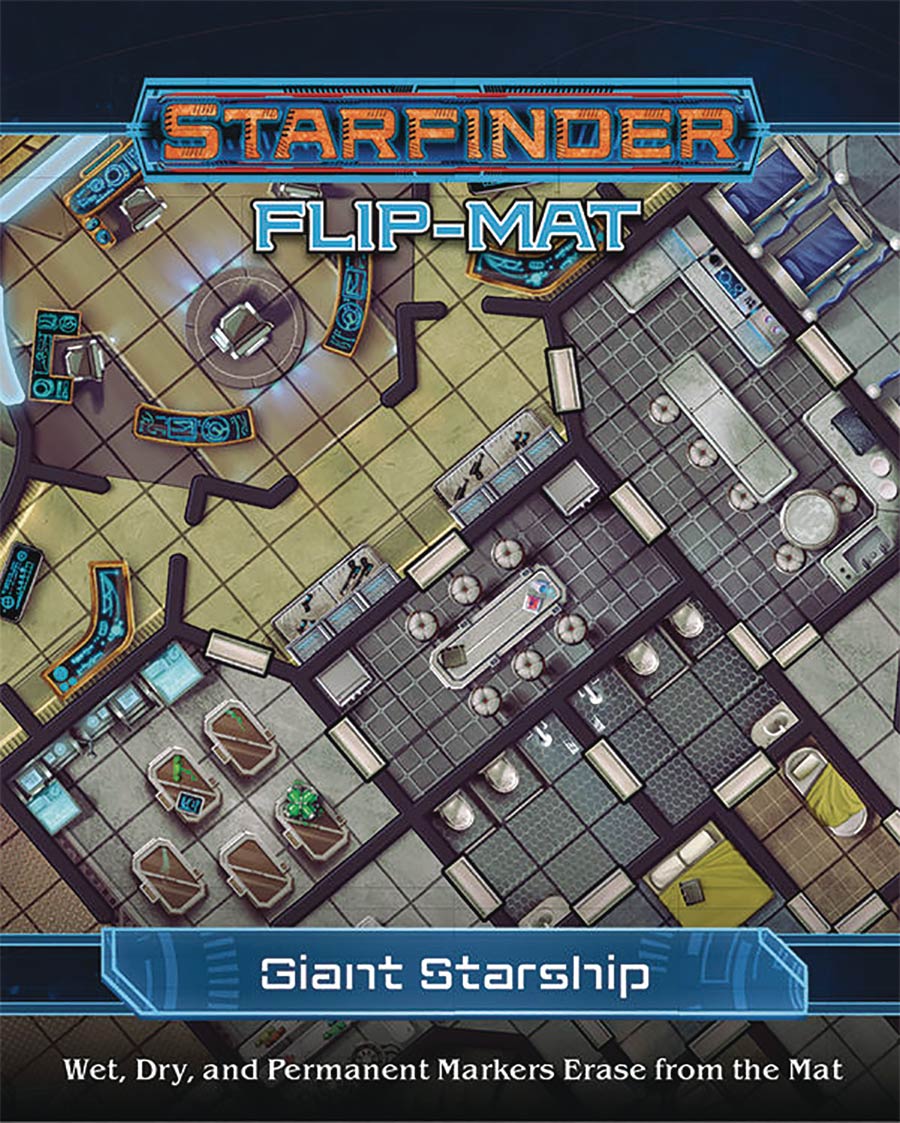 Starfinder RPG Flip-Mat - Giant Starship