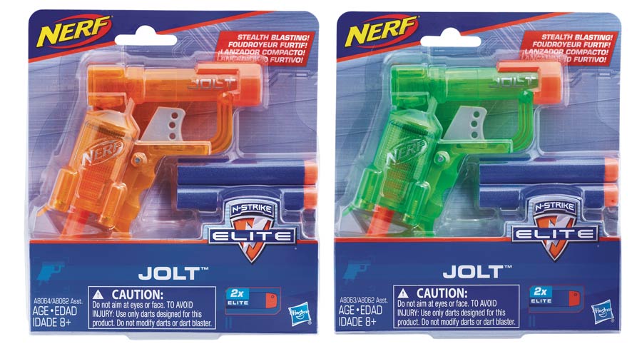 Nerf N-Strike Elite Jolt Colors Blaster Assortment Case 202001