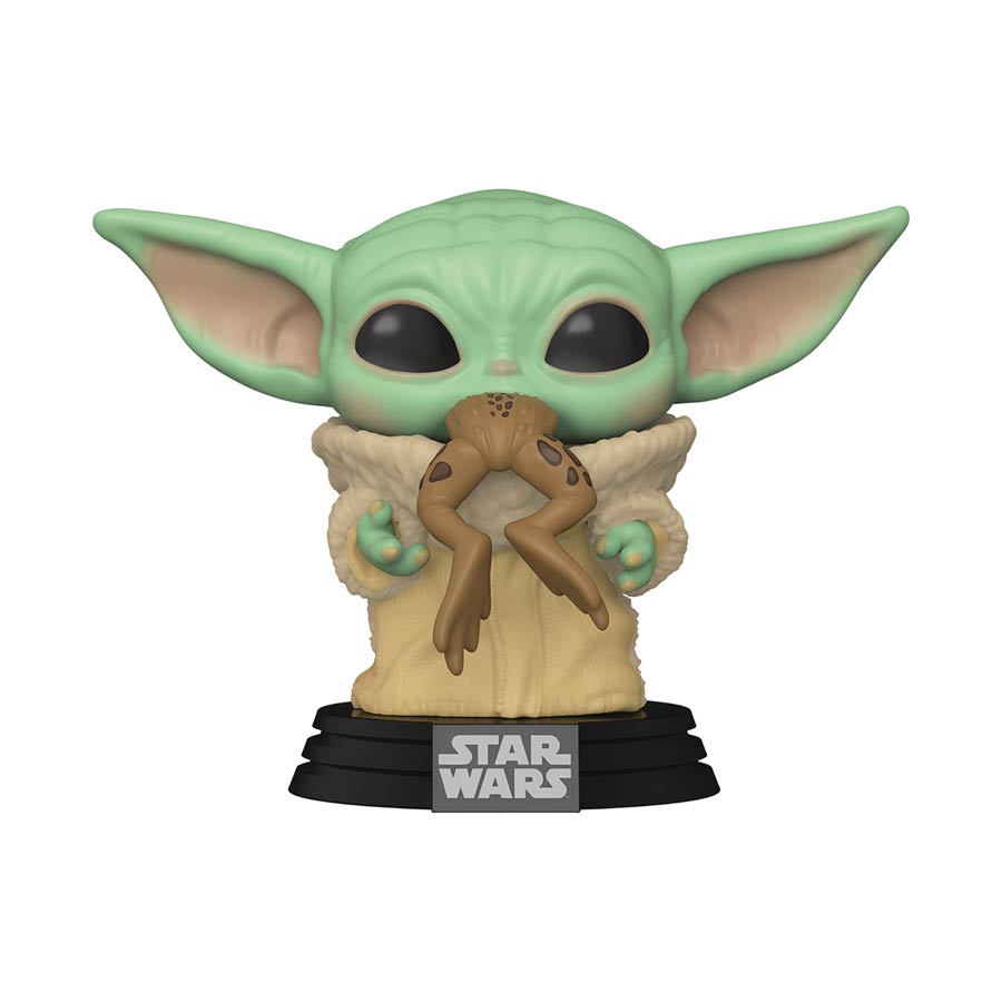 POP Star Wars The Mandalorian The Child With Frog Vinyl Bobble Head