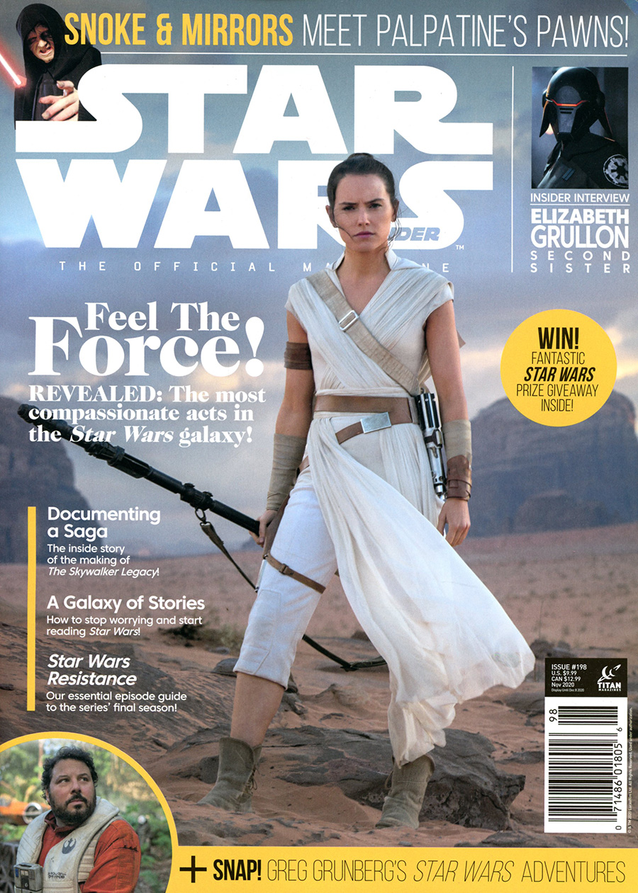 Star Wars Insider #198 November 2020 Newsstand Edition