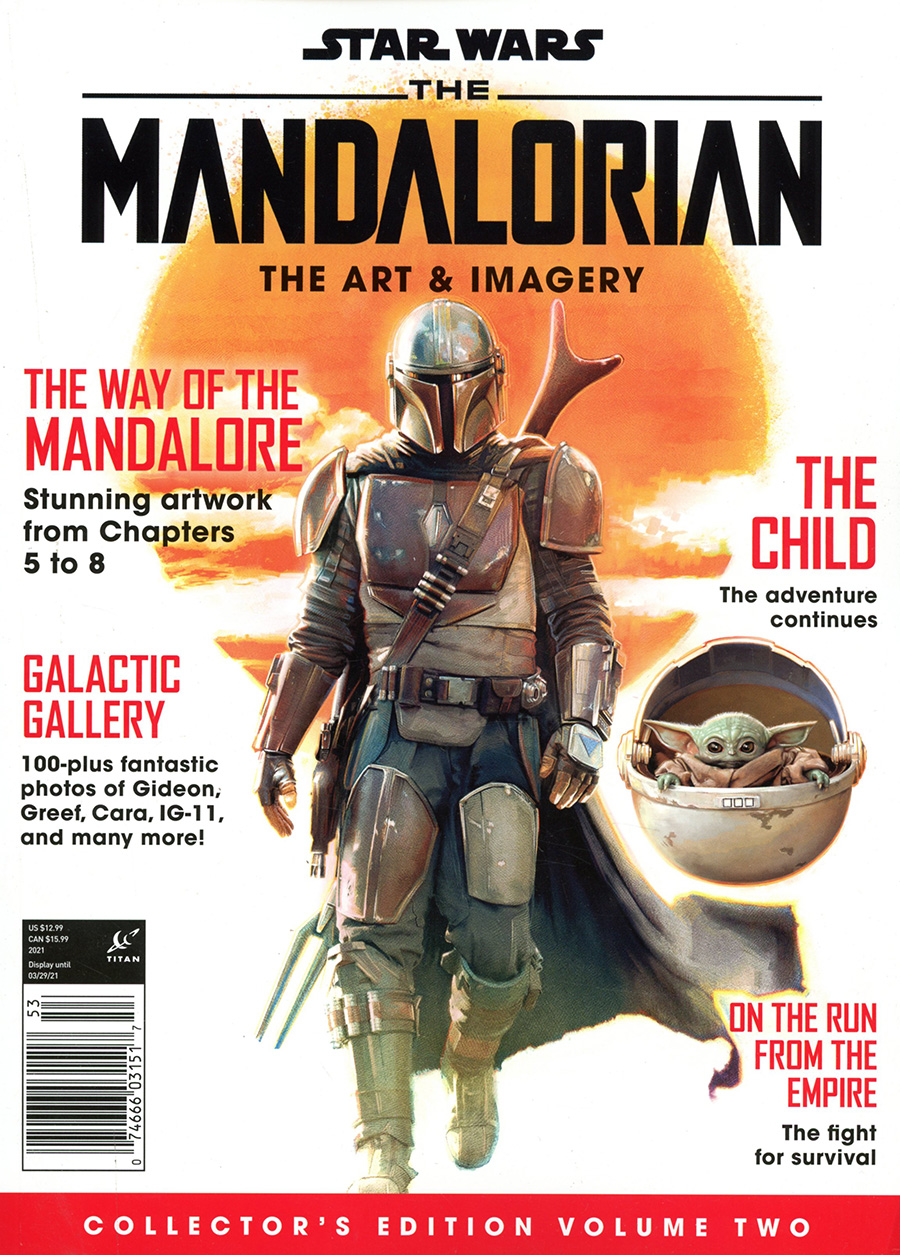 Star Wars The Mandalorian Art & Imagery Collectors Edition Vol 2 Magazine Newsstand Edition