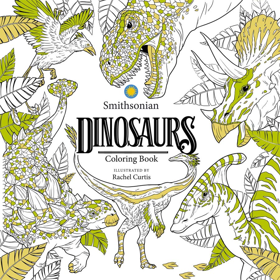 Dinosaurs A Smithsonian Coloring Book TP