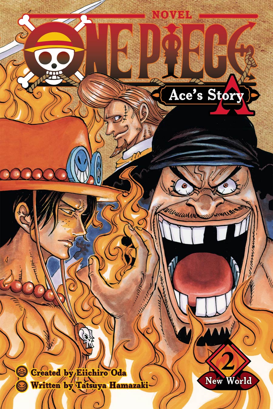 One Piece Aces Story Novel Vol 2 New World TP