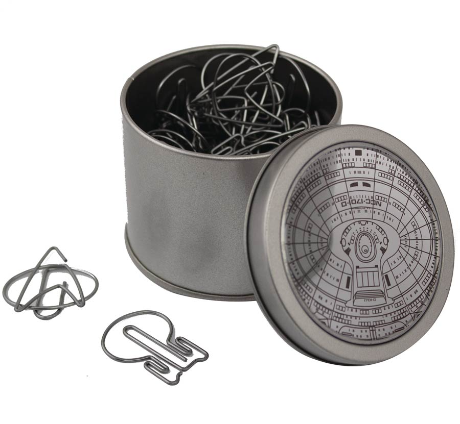 Star Trek The Next Generation 40-Piece Paper Clip Set