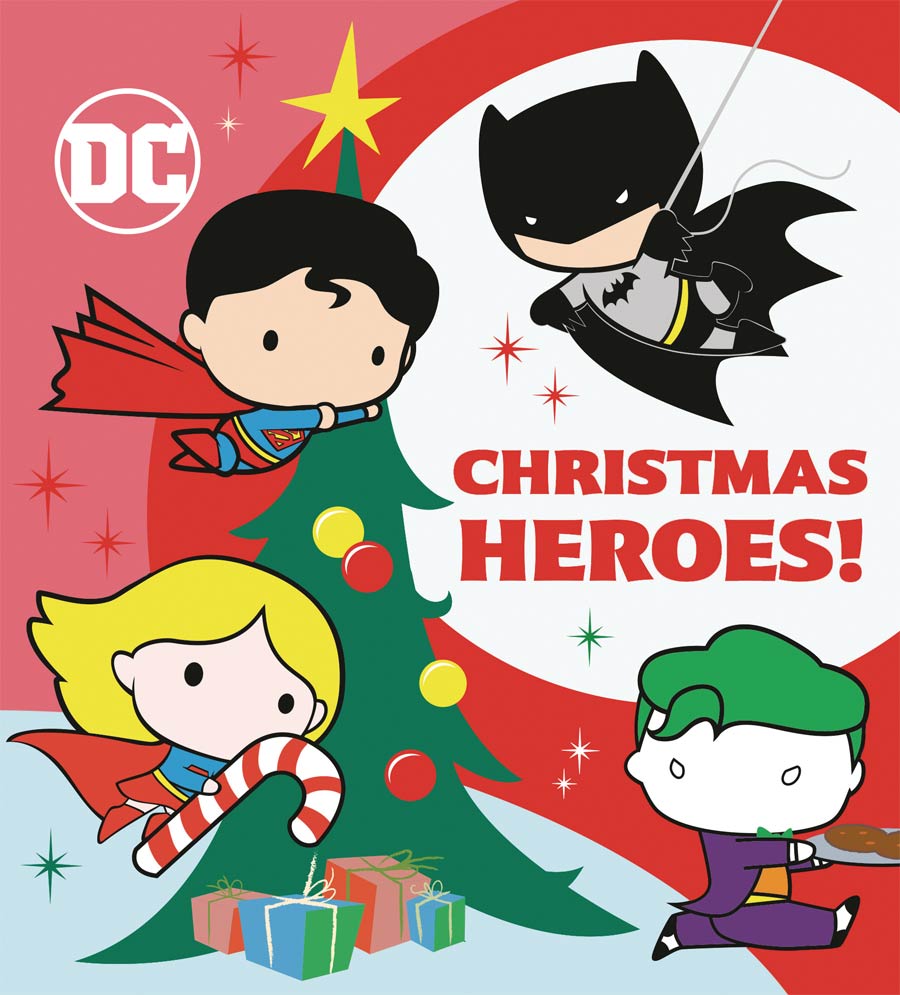 DC Justice League Christmas Heroes Board Book HC