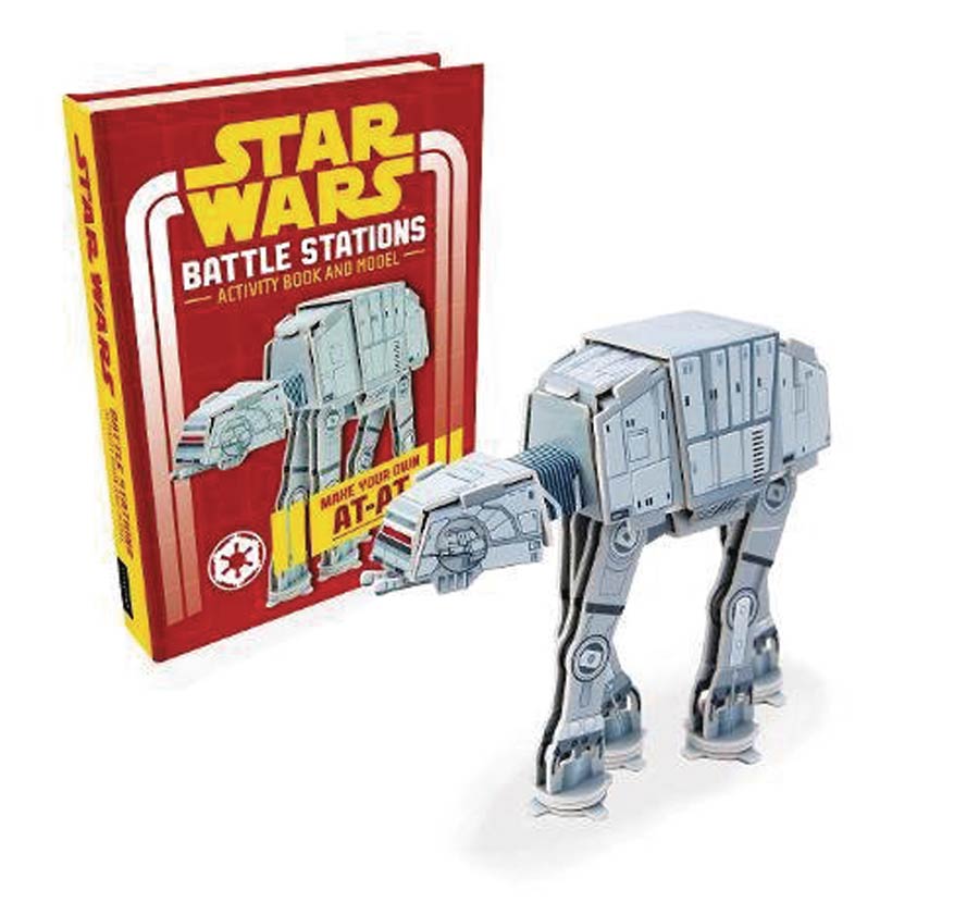 Star Wars Battle Stations Make Your Own AT-AT Book & Model HC