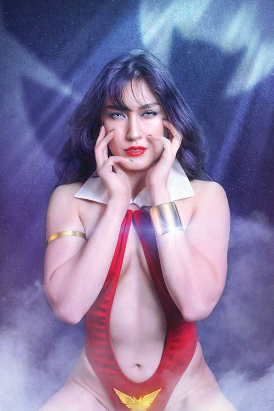 Vampirella Vol 8 #14 Cover R Incentive Krista Lee Cosplay Photo Virgin Cover