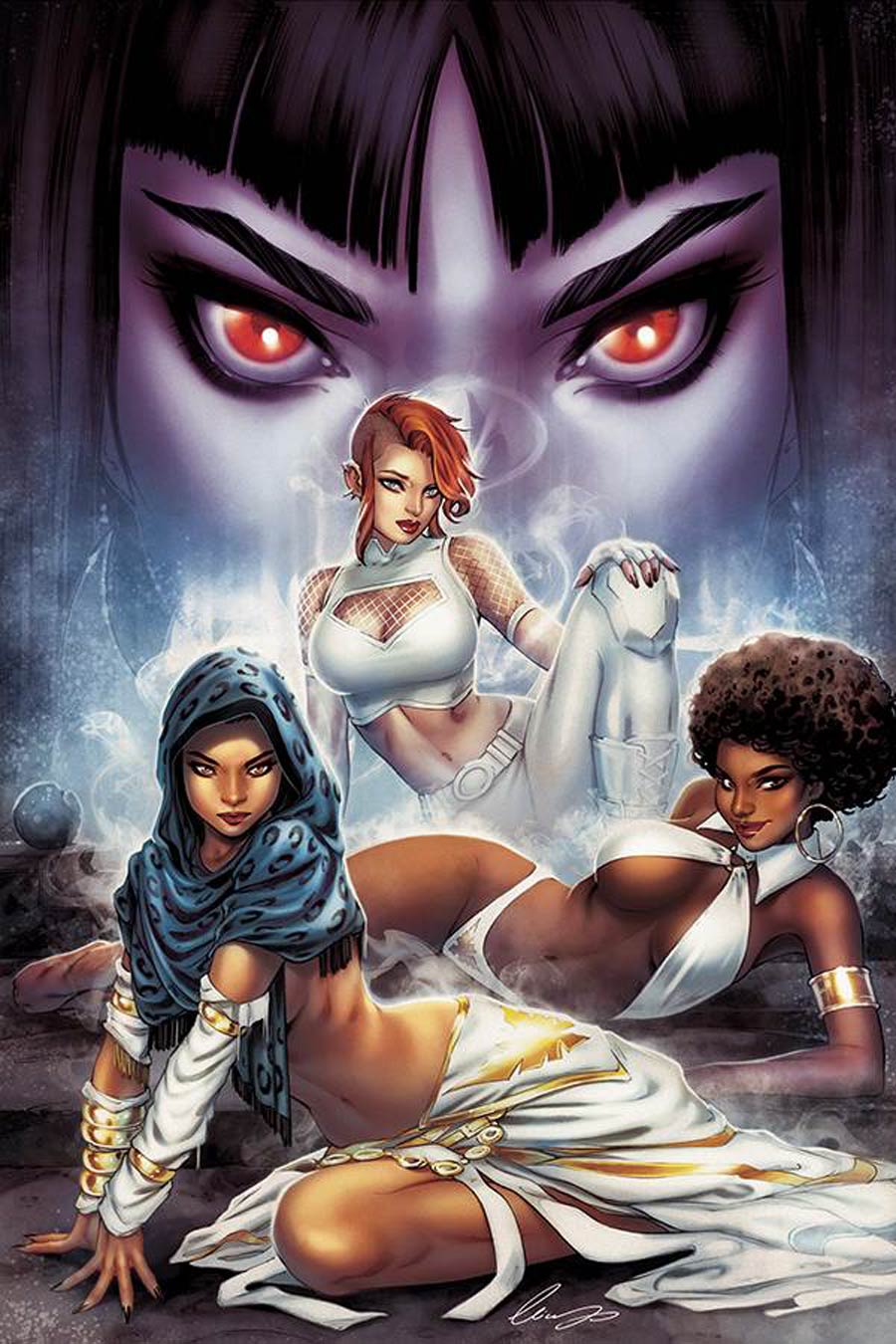 Sacred Six #4 Cover G Incentive Elias Chatzoudis Virgin Cover