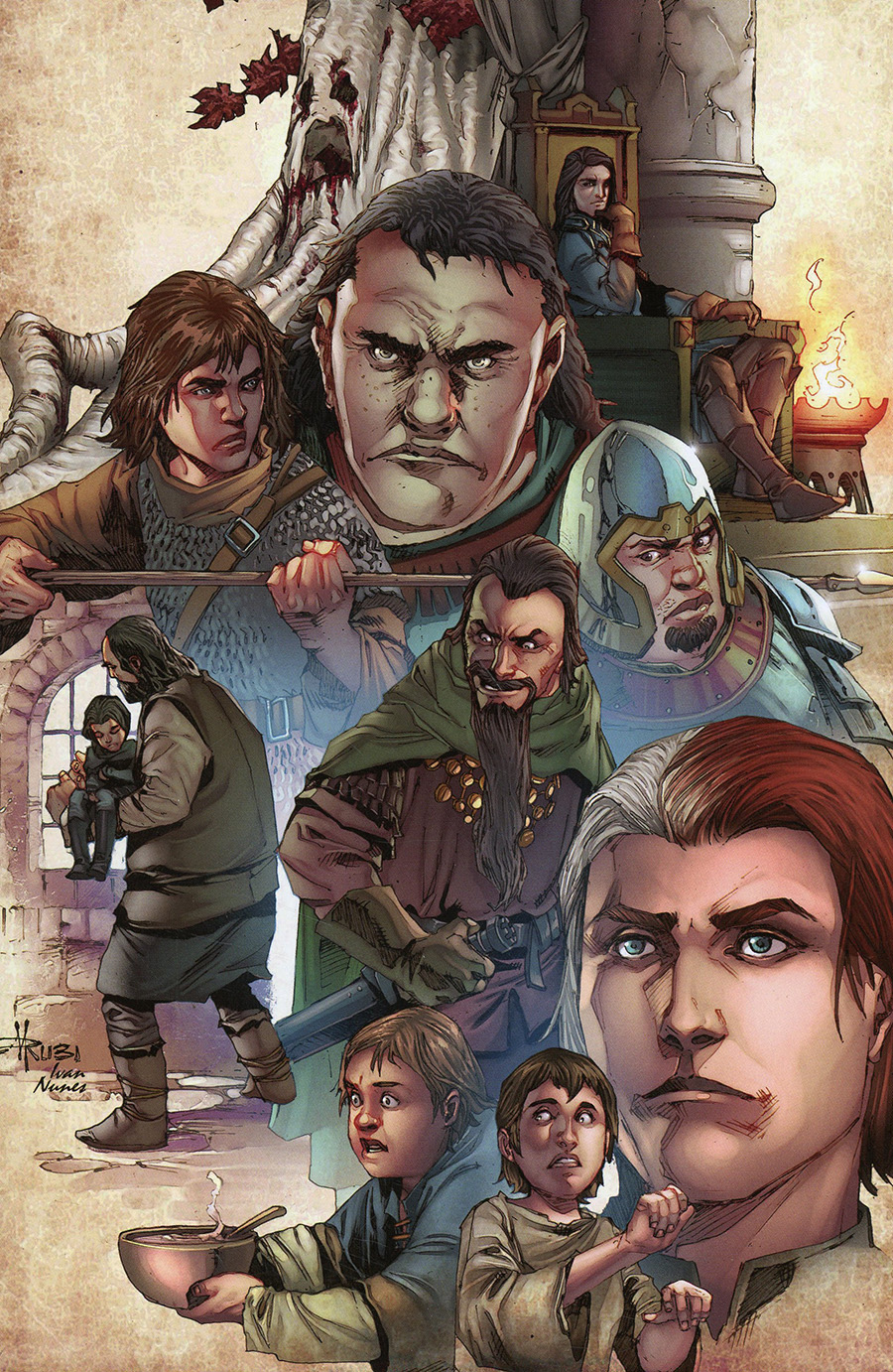 Game Of Thrones Clash Of Kings Vol 2 #7 Cover C Incentive Mel Rubi Virgin Cover