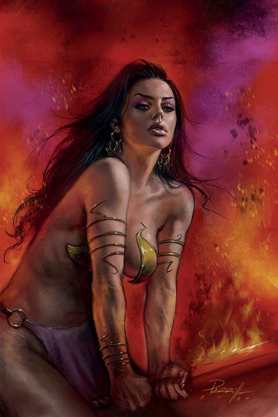 Dejah Thoris Vol 3 #8 Cover R Limited Edition Lucio Parrillo Virgin Cover