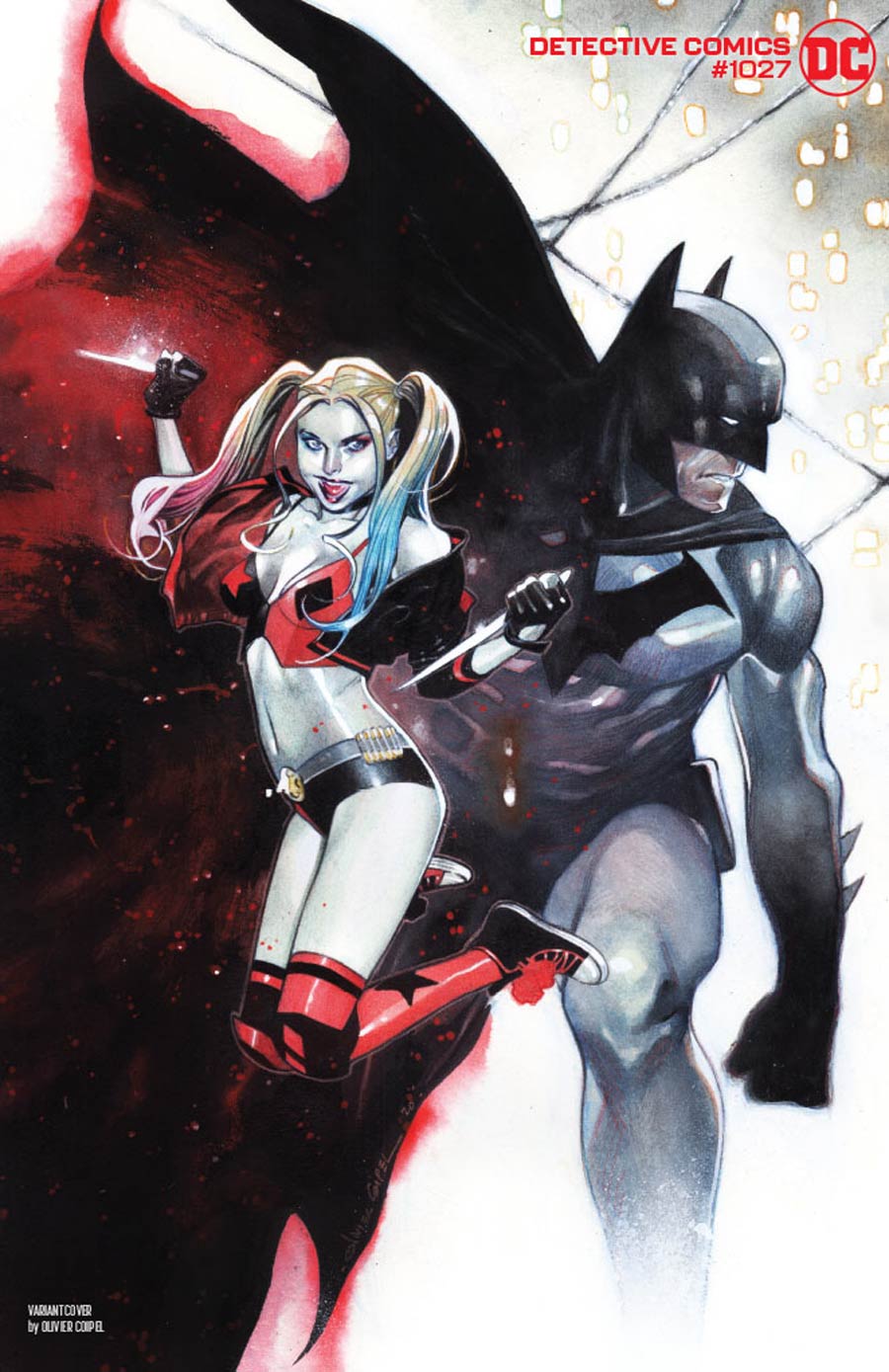 Detective Comics Vol 2 #1027 Cover H Variant Olivier Coipel Batman & Harley Quinn Cover