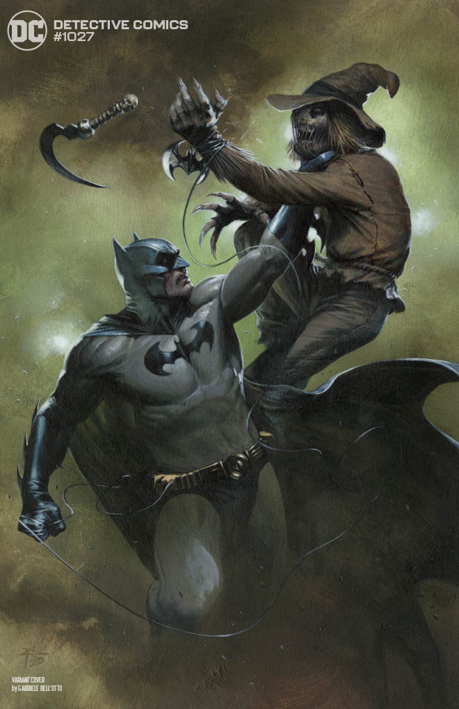 Detective Comics Vol 2 #1027 Cover I Variant Gabriele Dell Otto Batman & Scarecrow Cover