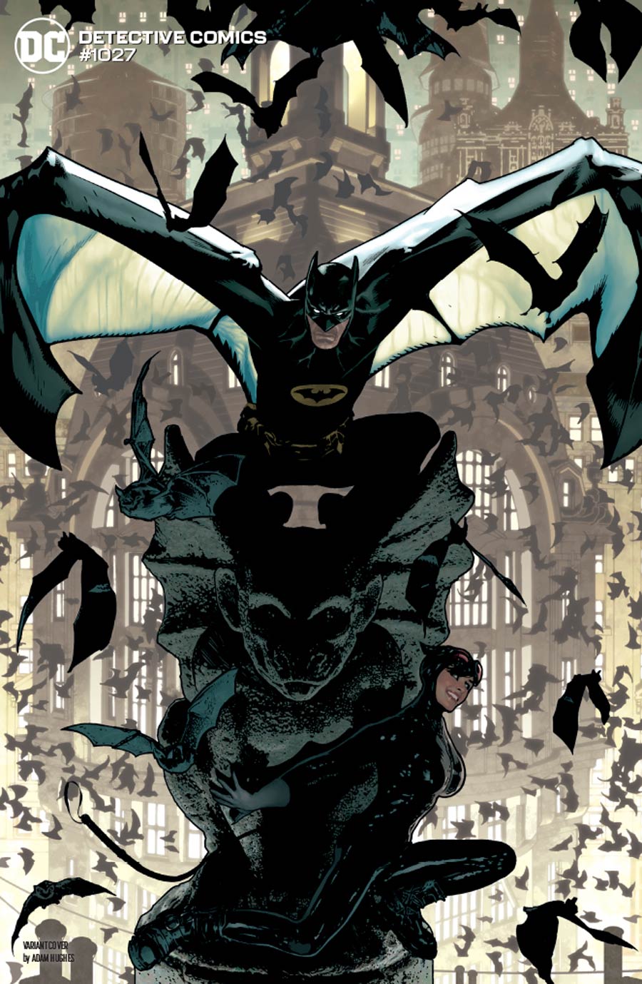 Detective Comics Vol 2 #1027 Cover J Variant Adam Hughes Batman & Catwoman Cover
