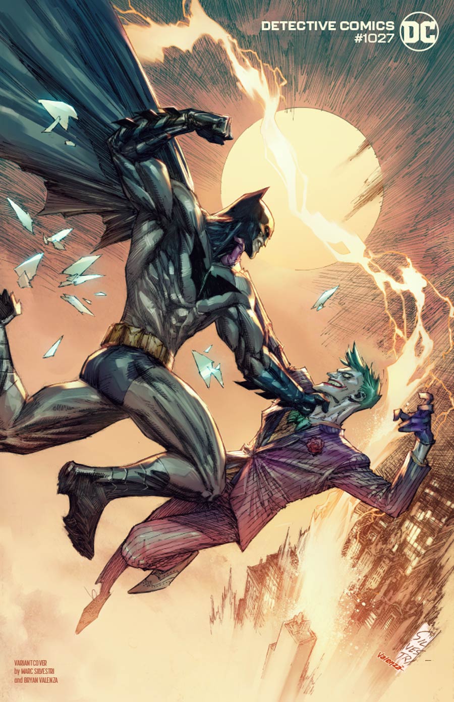 Detective Comics Vol 2 #1027 Cover K Variant Marc Silvestri Batman & Joker Cover
