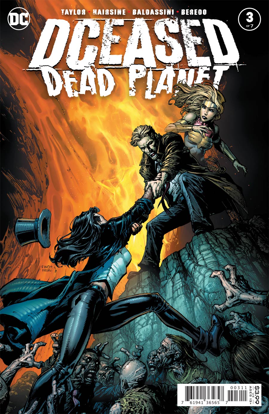 DCeased Dead Planet #3 Cover A Regular David Finch Cover