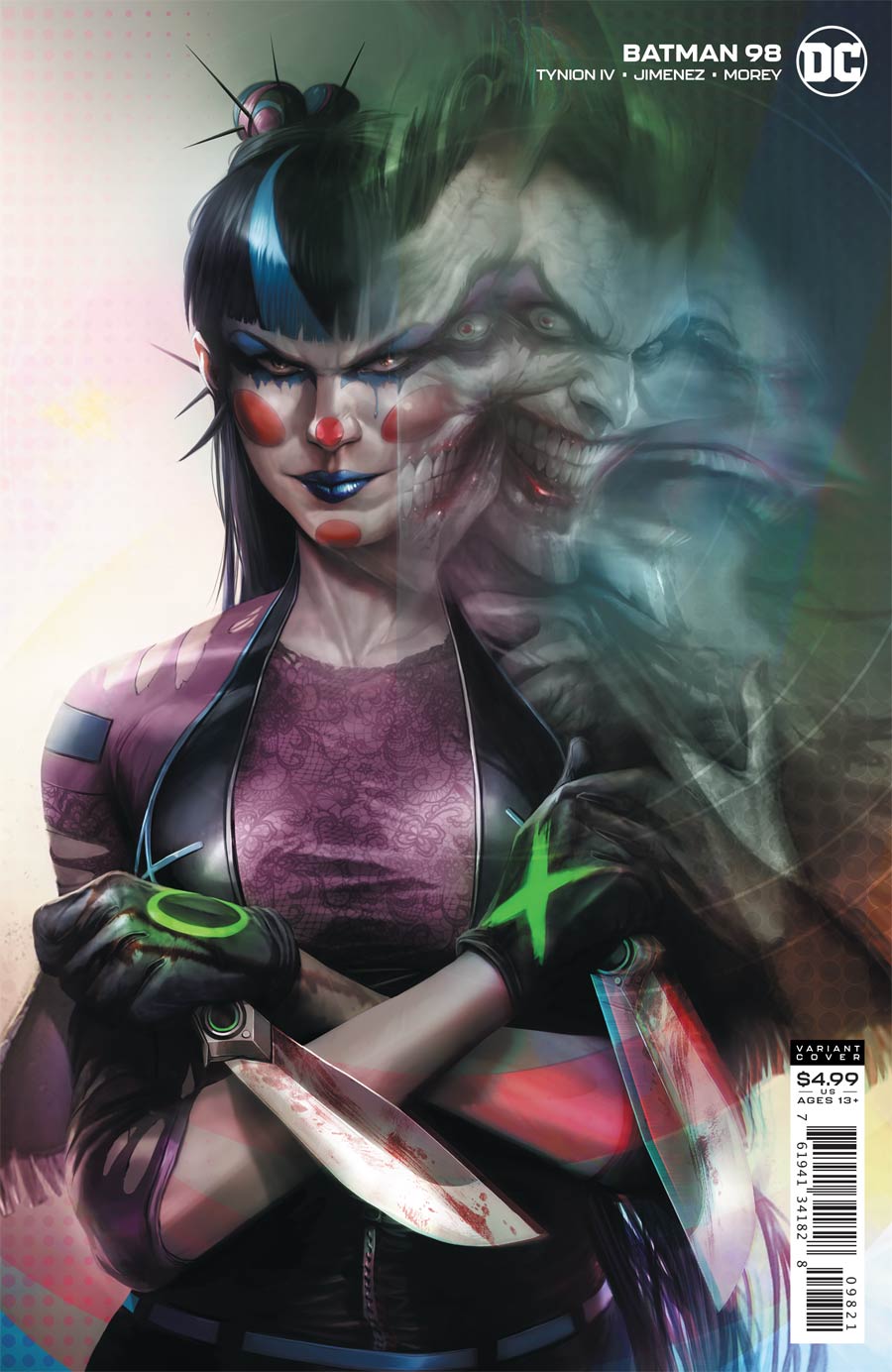 Batman Vol 3 #98 Cover B Variant Francesco Mattina Card Stock Cover (Joker War Tie-In)