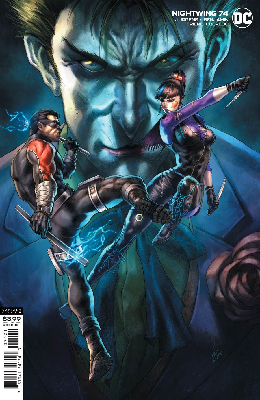 Nightwing Vol 4 #74 Cover B Variant Alan Quah Cover (Joker War Tie-In)