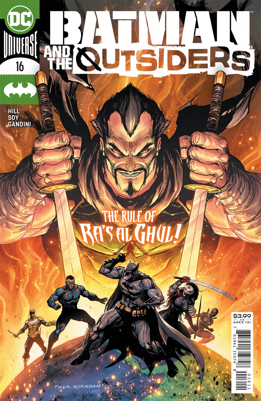 Batman And The Outsiders Vol 3 #16 Cover A Regular Tyler Kirkham Cover