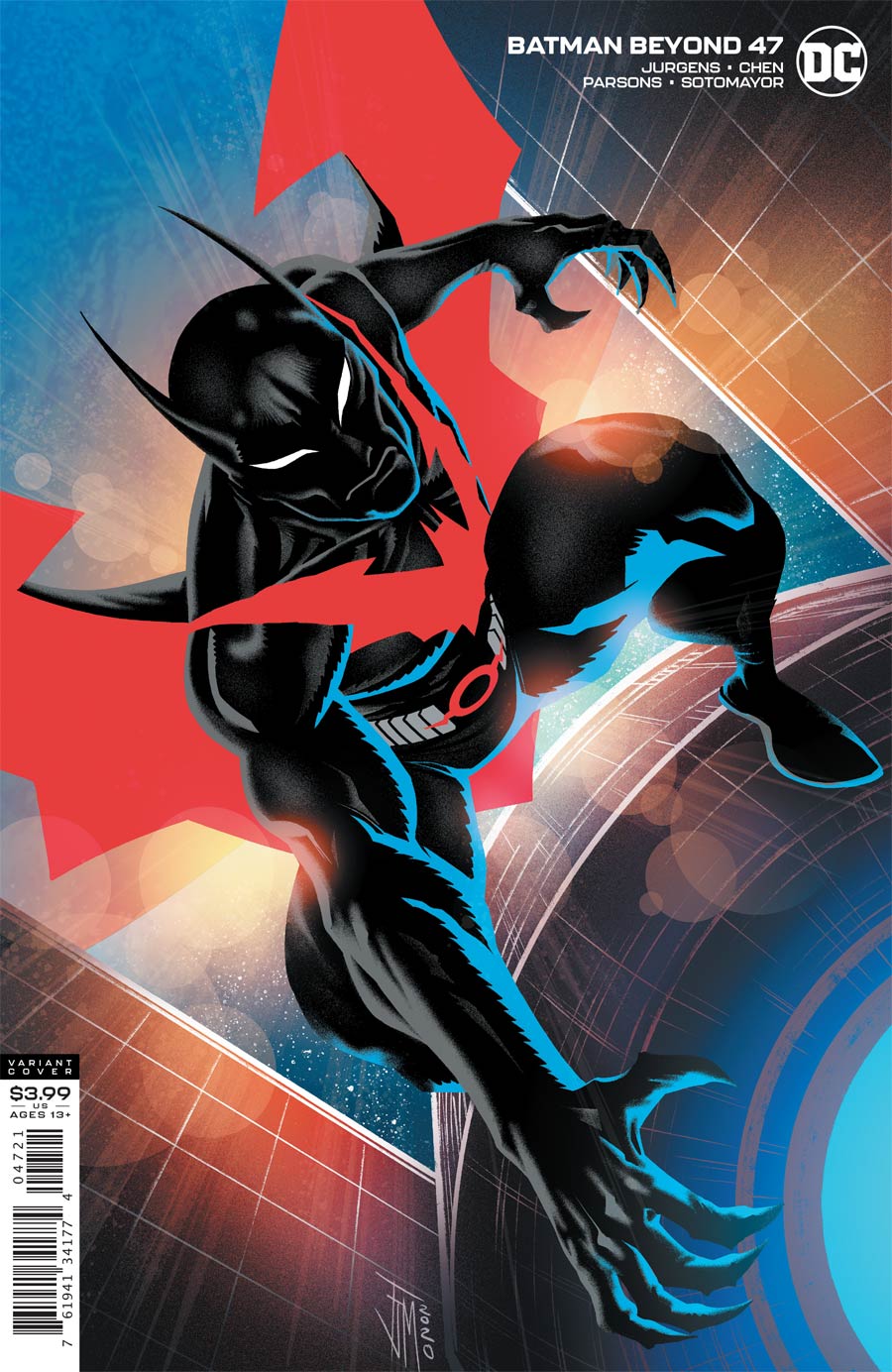 Batman Beyond Vol 6 #47 Cover B Variant Francis Manapul Cover