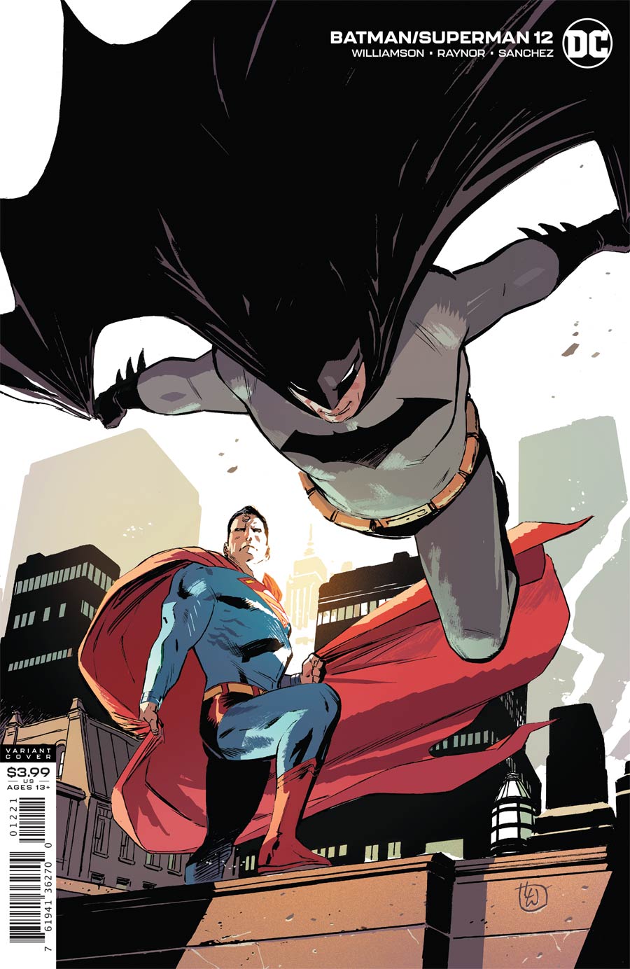 Batman Superman Vol 2 #12 Cover B Variant Lee Weeks Cover
