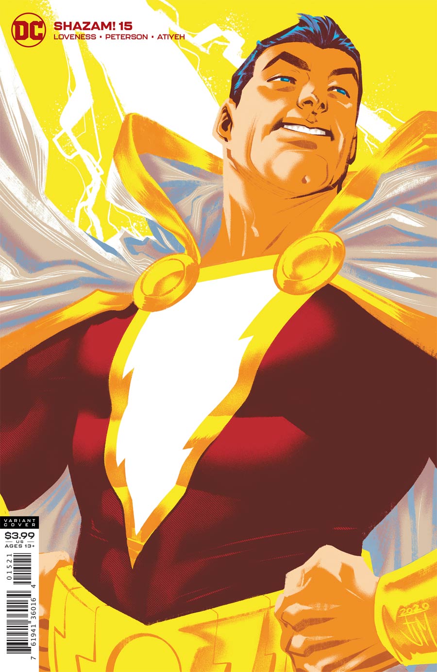 SHAZAM Vol 2 #15 Cover B Variant Francis Manapul Cover