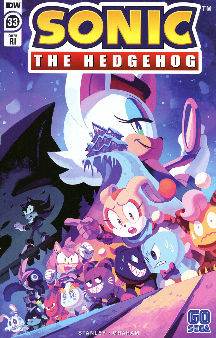 Sonic The Hedgehog Vol 3 #33 Cover C Incentive Nathalie Fourdraine Variant Cover