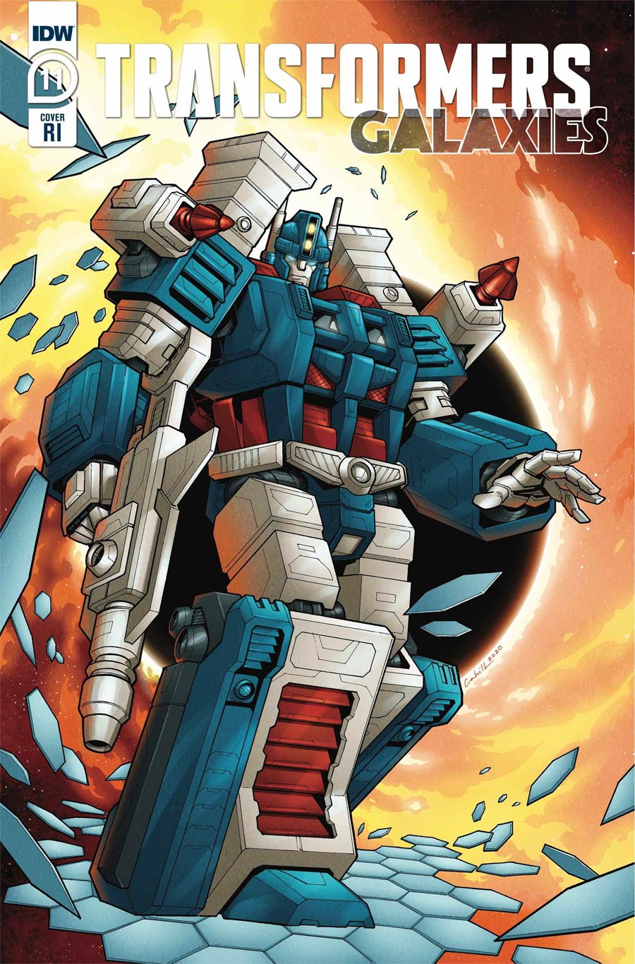 Transformers Galaxies #11 Cover C Incentive Brendan Cahill Variant Cover