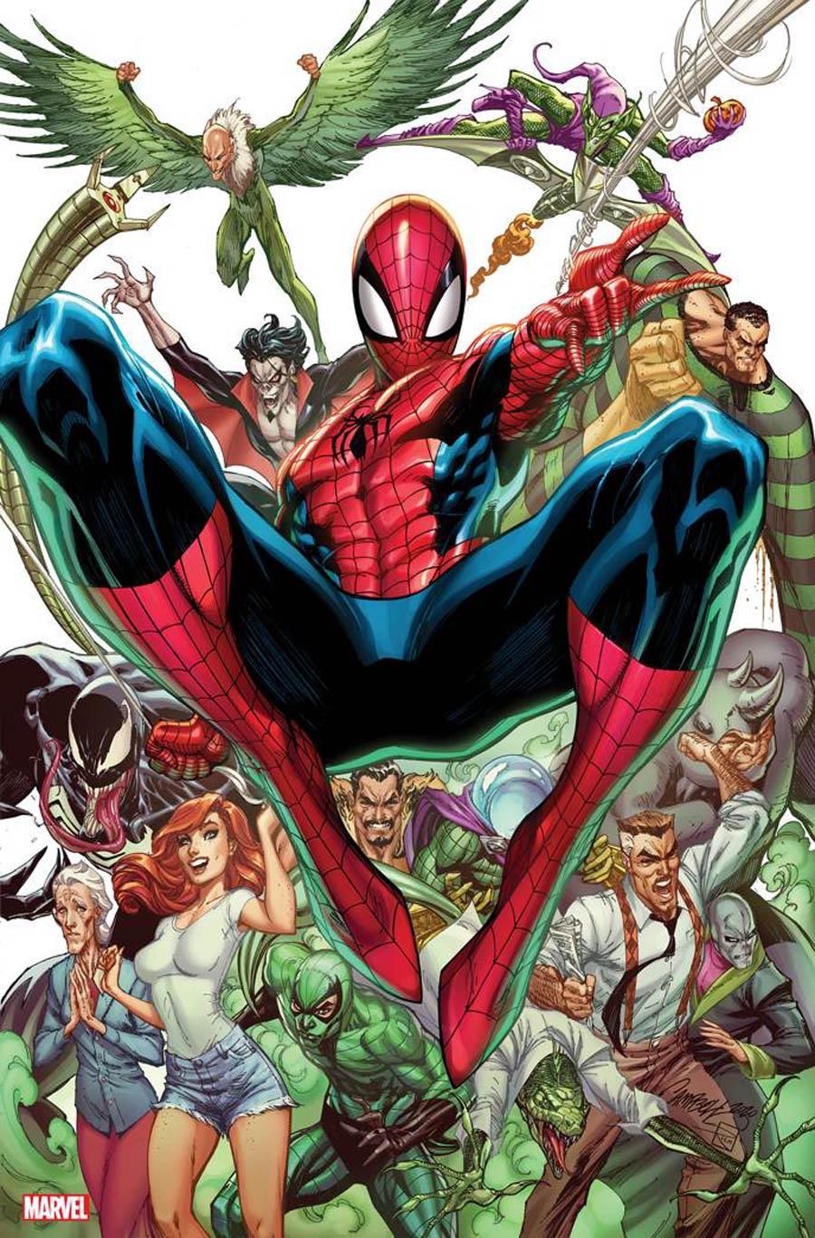 Amazing Spider-Man Vol 5 #49 Cover R Incentive J Scott Campbell Virgin Cover (#850)