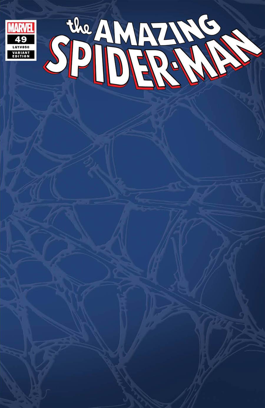 Amazing Spider-Man Vol 5 #49 Cover Q Incentive Web Variant Cover (#850)