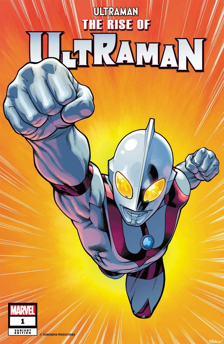 Ultraman Rise Of Ultraman #1 Cover H Incentive Ed McGuinness Variant Cover
