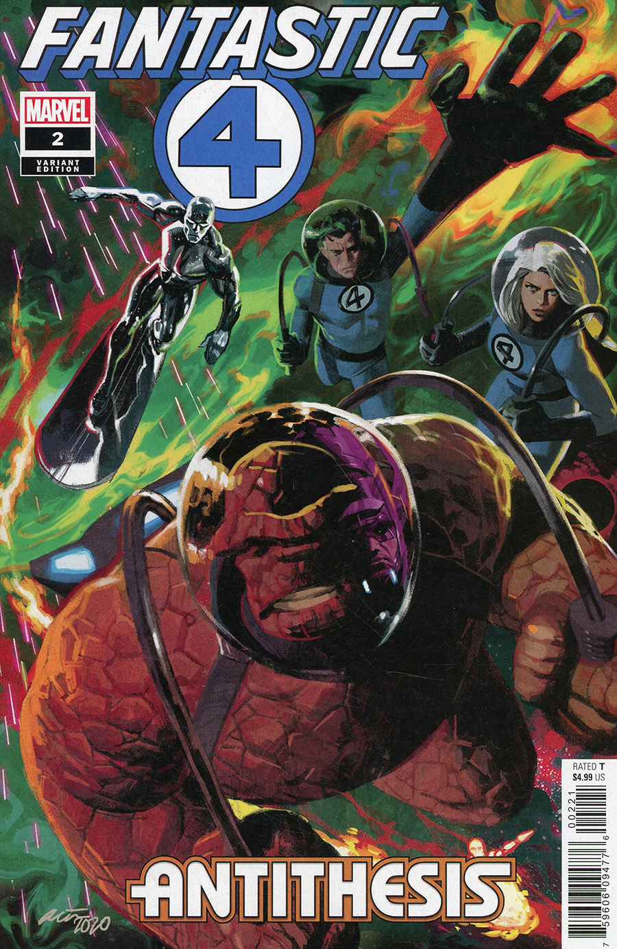 Fantastic Four Antithesis #2 Cover C Incentive Daniel Acuna Variant Cover