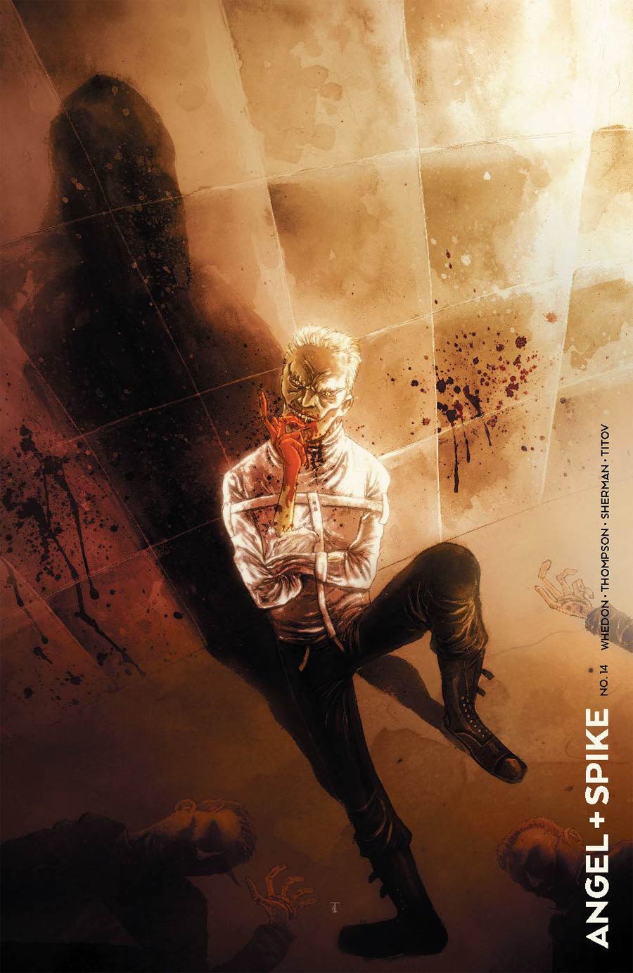 Angel & Spike #14 Cover D Incentive Ben Templesmith Variant Cover