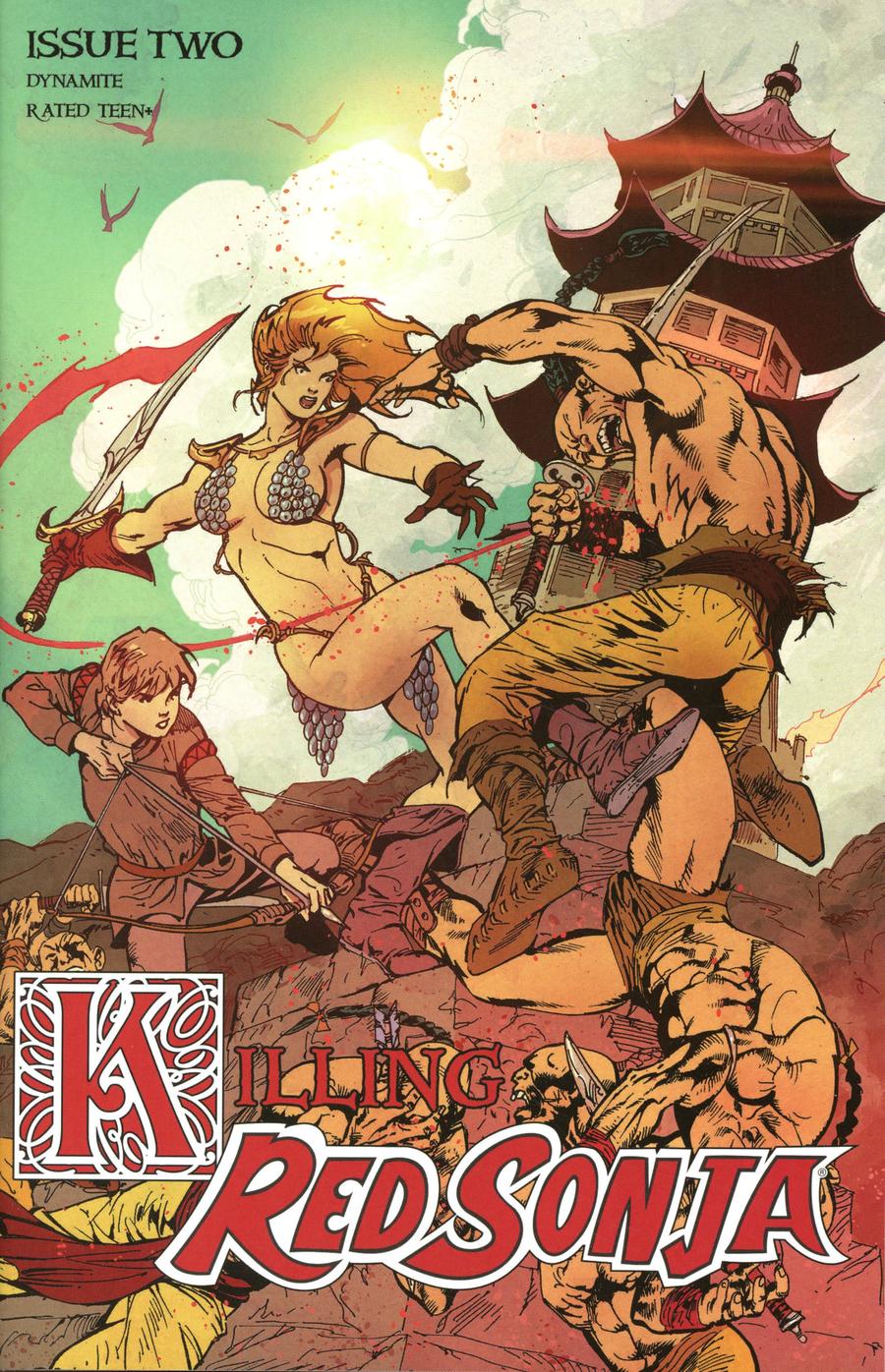 Killing Red Sonja #2 Cover C Variant Roberto Castro Cover