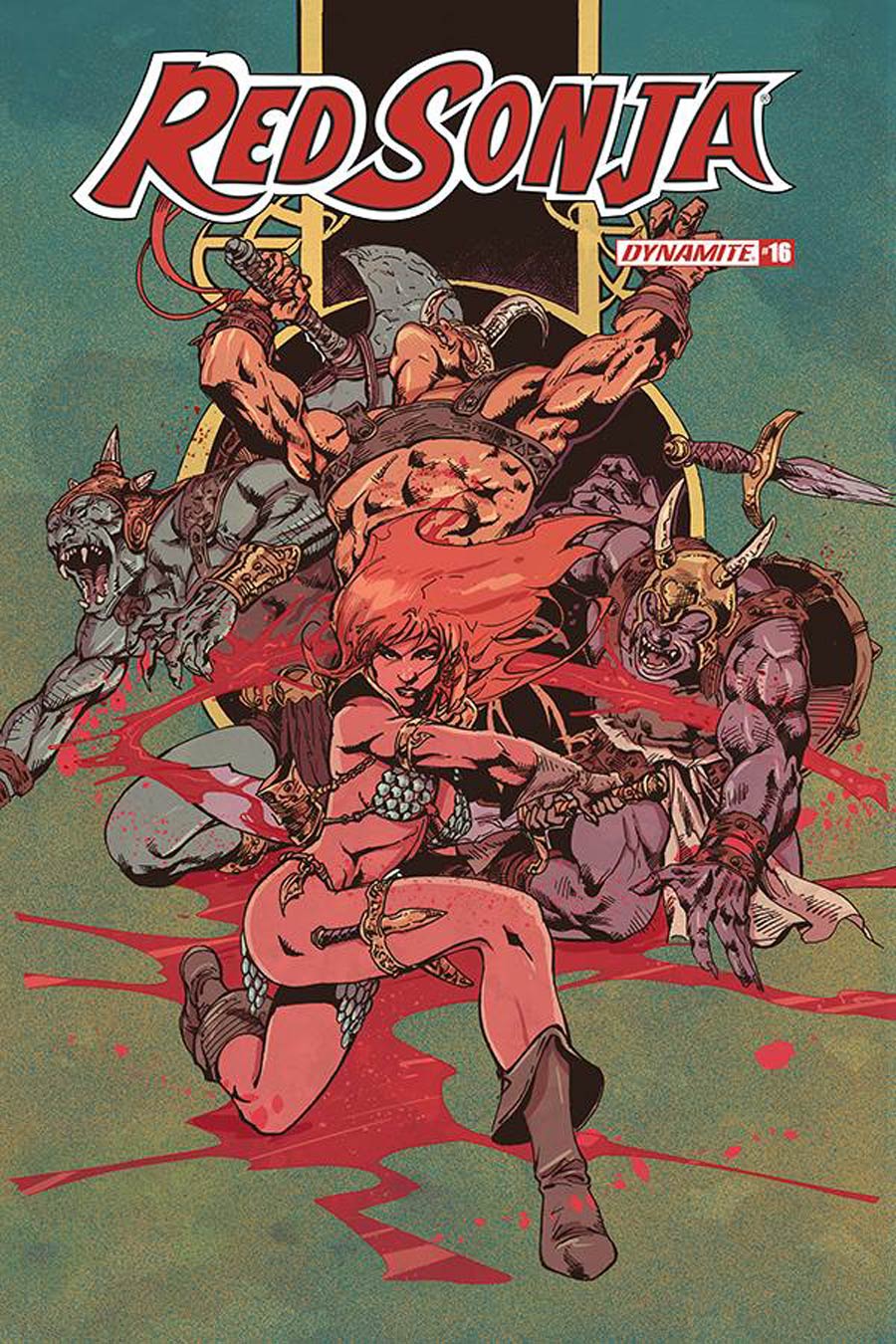 Red Sonja Vol 8 #16 Cover F Variant Roberto Castro Color Cover