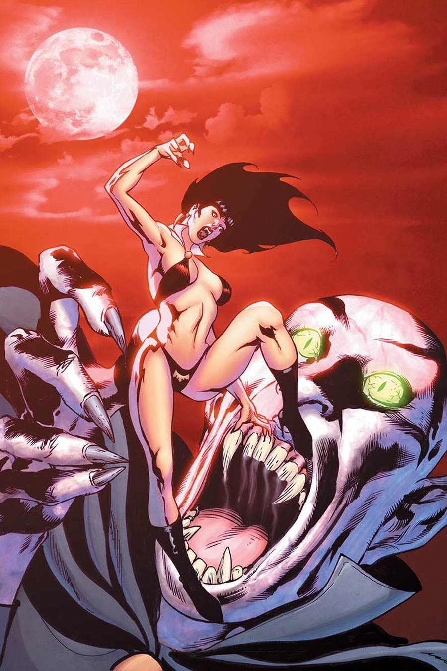 Vampirella Vol 8 #10 Cover I Incentive Roberto Castro Virgin Cover