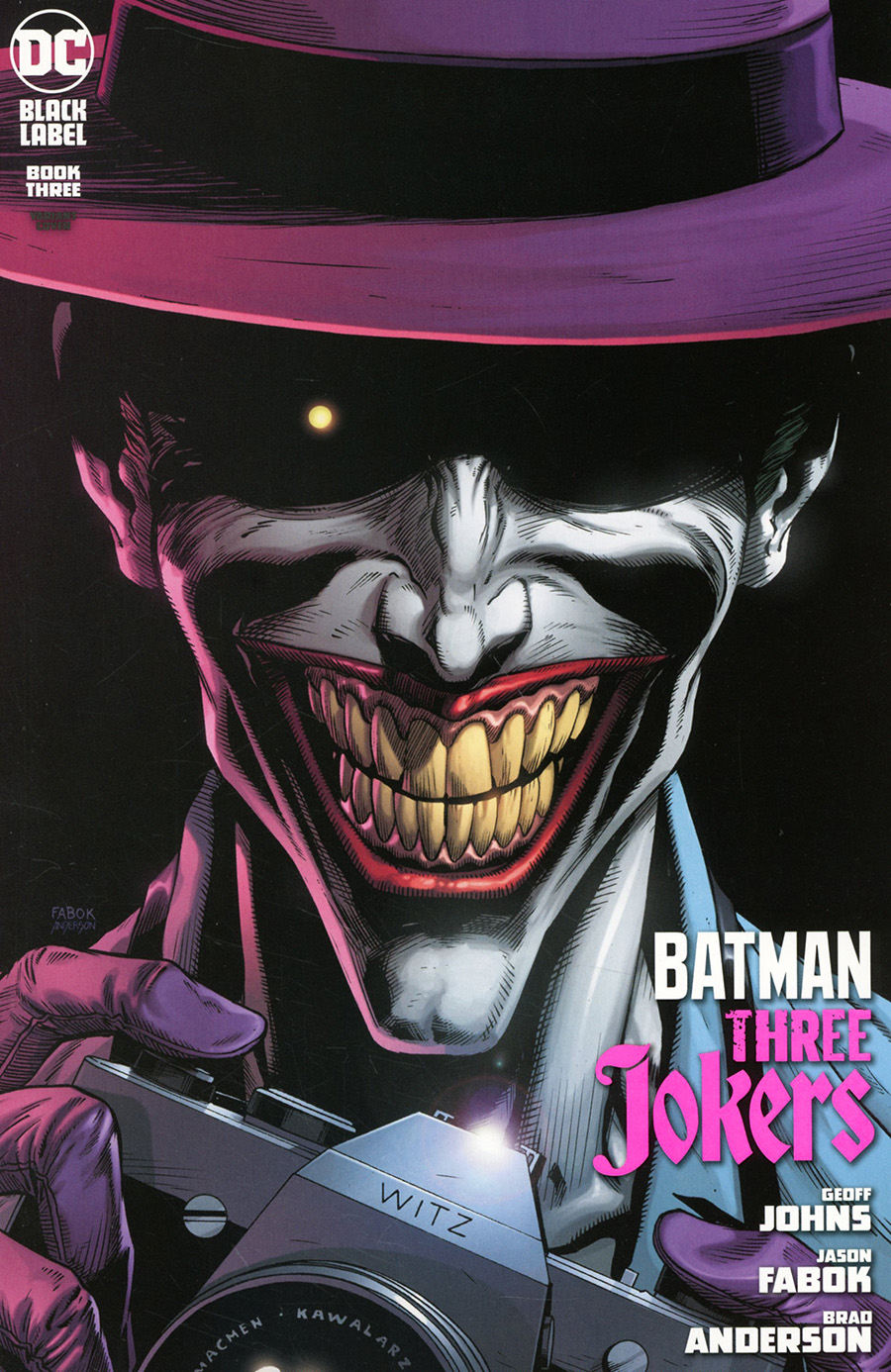 Batman Three Jokers #3 Premium Variant G Jason Fabok Killing Joke Hawaiian Shirt & Camera Cover