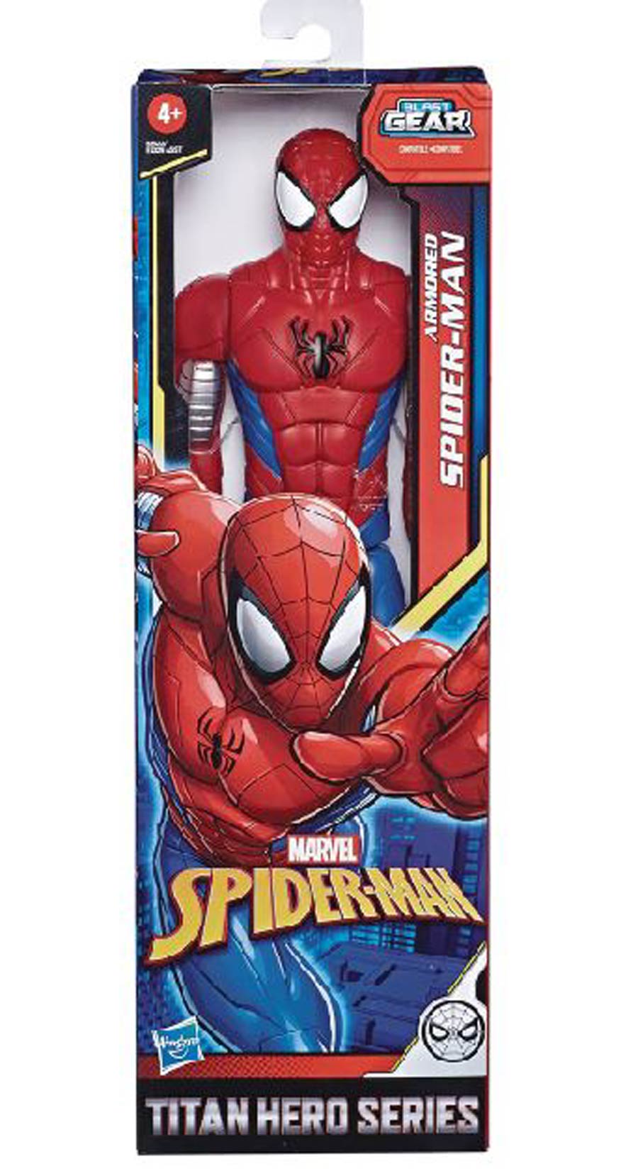 Spider-Man Titan Hero Web Warriors 12-Inch Action Figure 202001 - Armored Spider-Man
