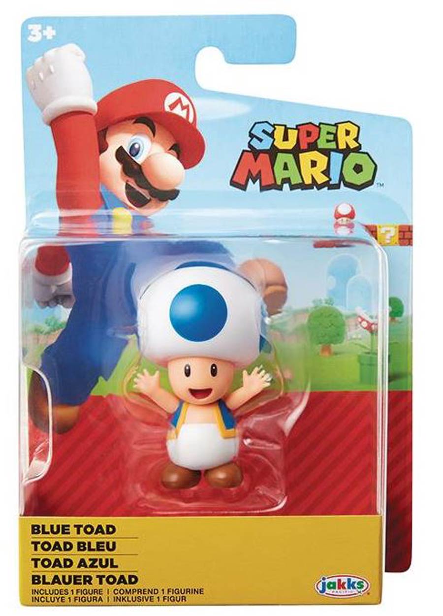 Nintendo 2.5-Inch Figure Wave 23 - Blue Toad