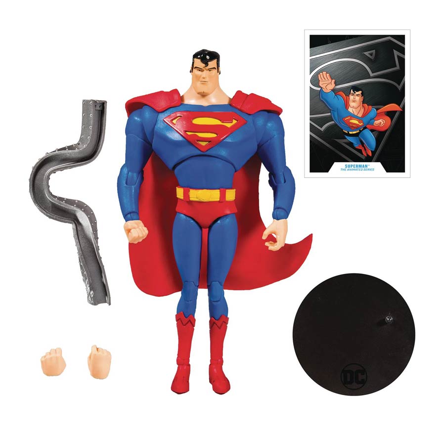 DC Multiverse Animated Wave 1 Superman (Superman The Animated Series) 7-Inch Scale Action Figure
